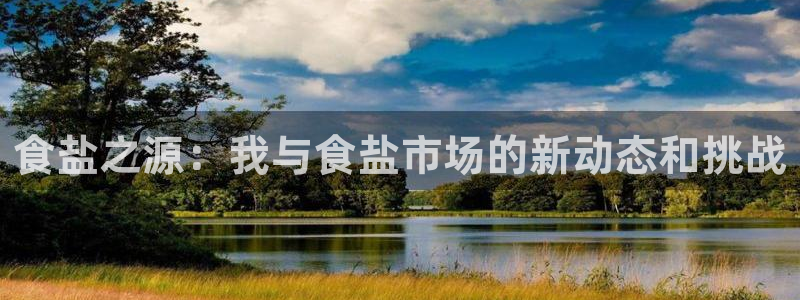 威九国际网站链接：食盐之源：我与食盐市场的新动态和挑战